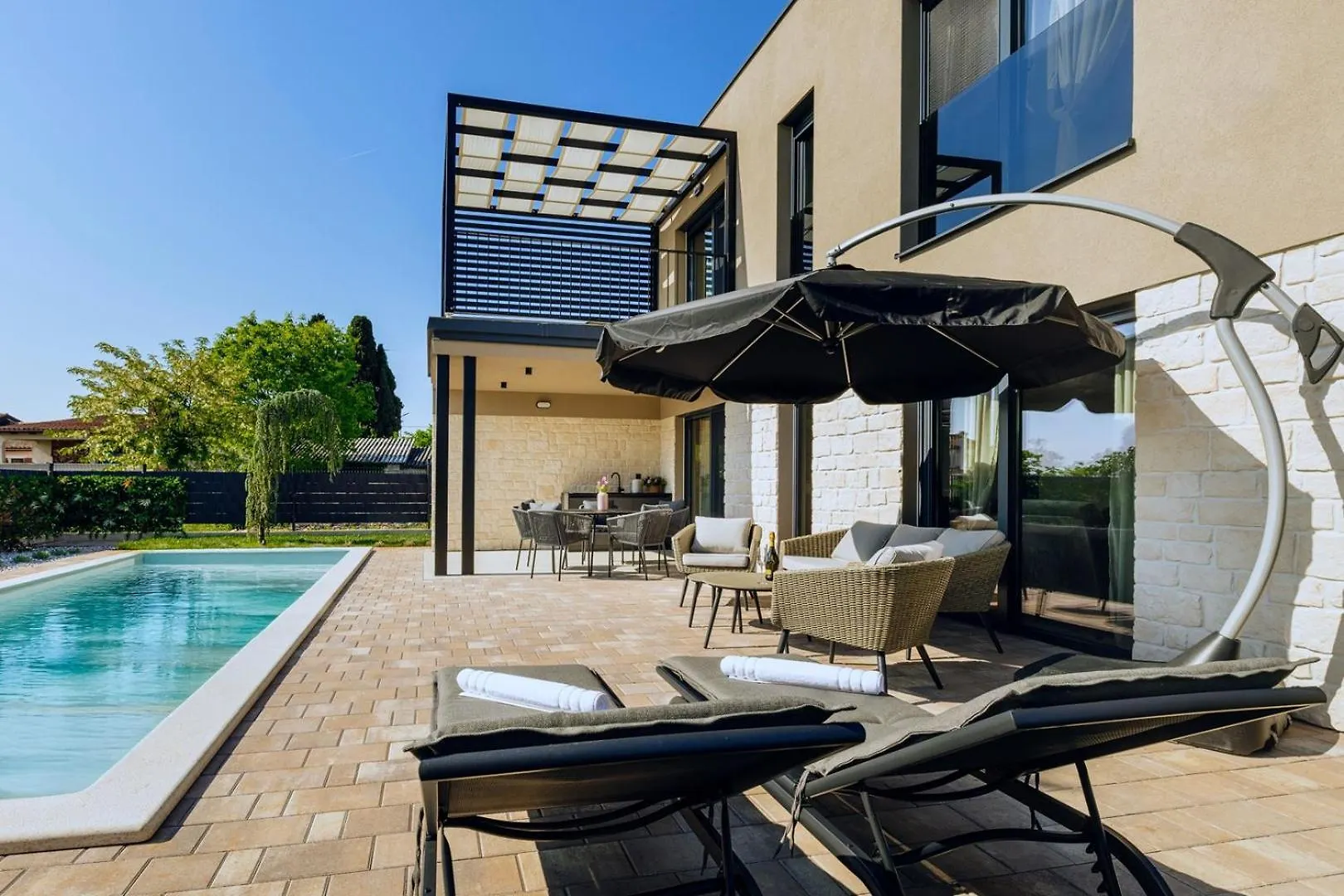 Villa Marine With Pool In Picturesque Village Tar Near Porec Tar-Vabriga