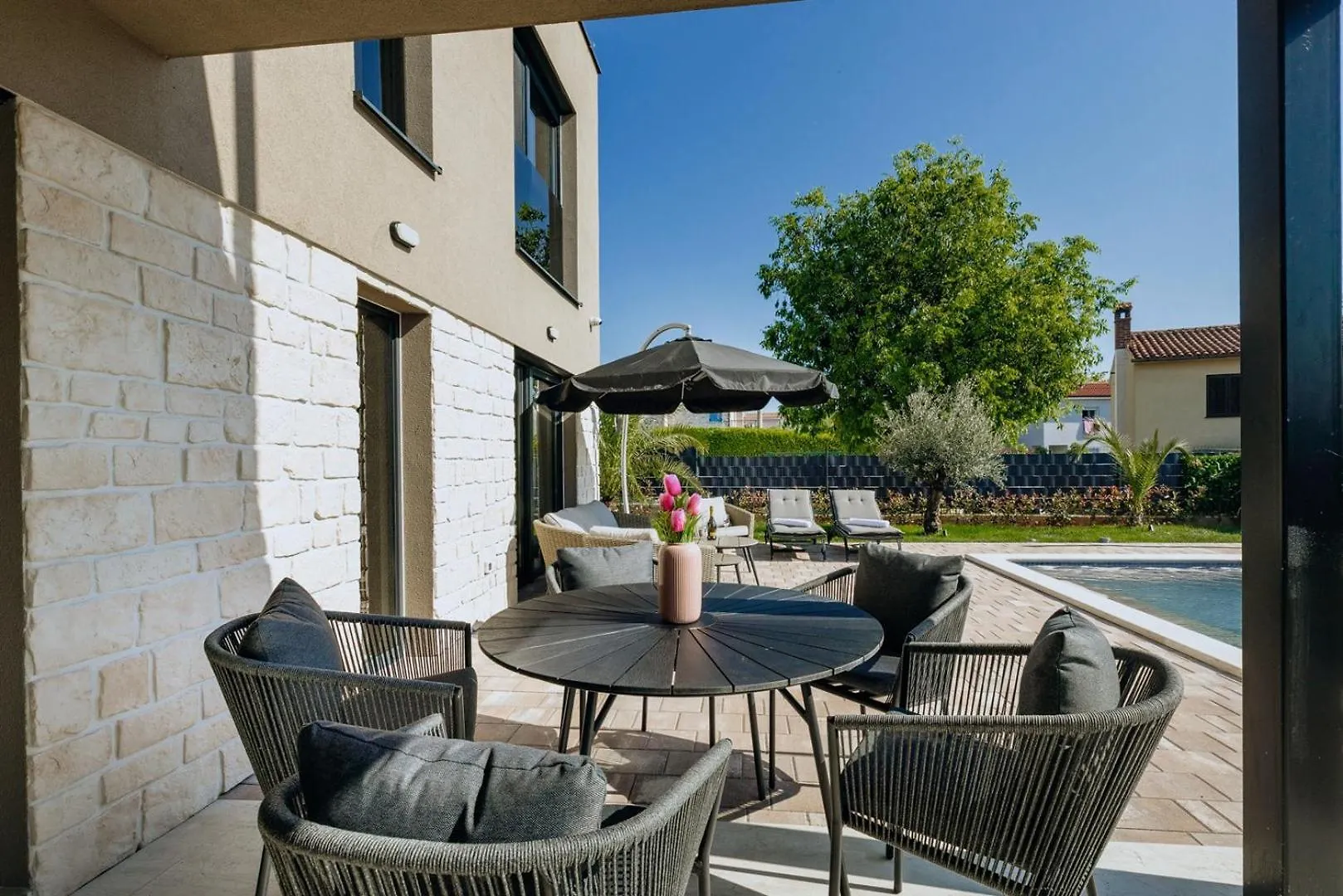 Villa Marine With Pool In Picturesque Village Tar Near Porec Tar-Vabriga